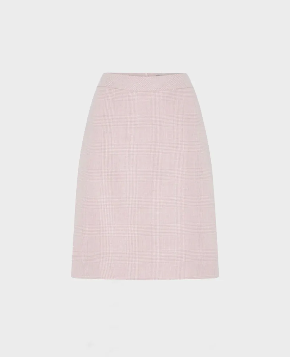 A-Line Tweed Skirt