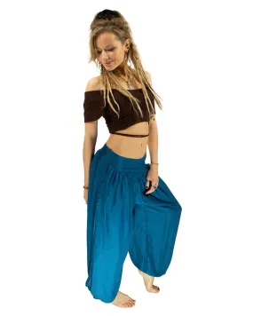 Aladdin Harem Pants Sapphire Blue