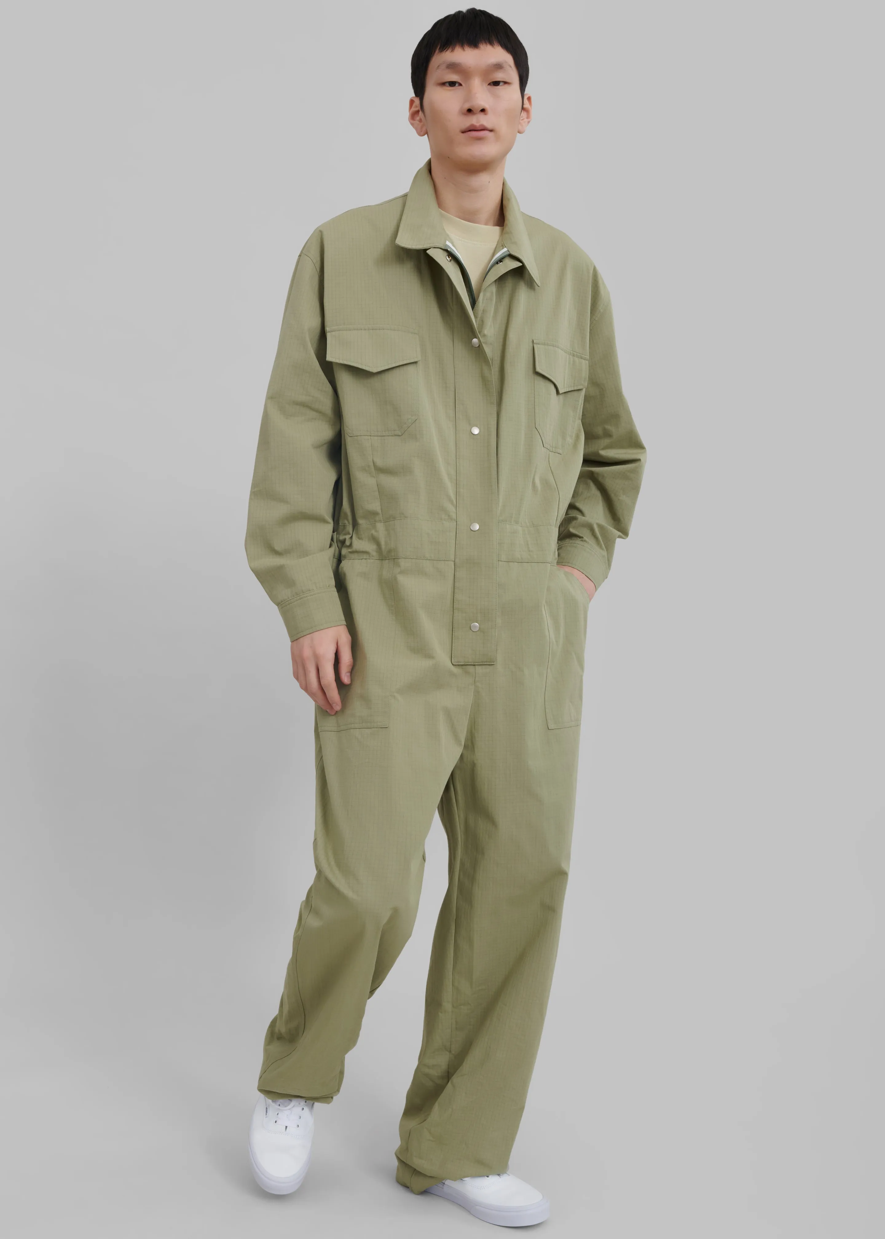 Ben Boiler Suit - Olive