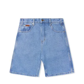 Butter Goods Baggy Denim Shorts Washed Indigo