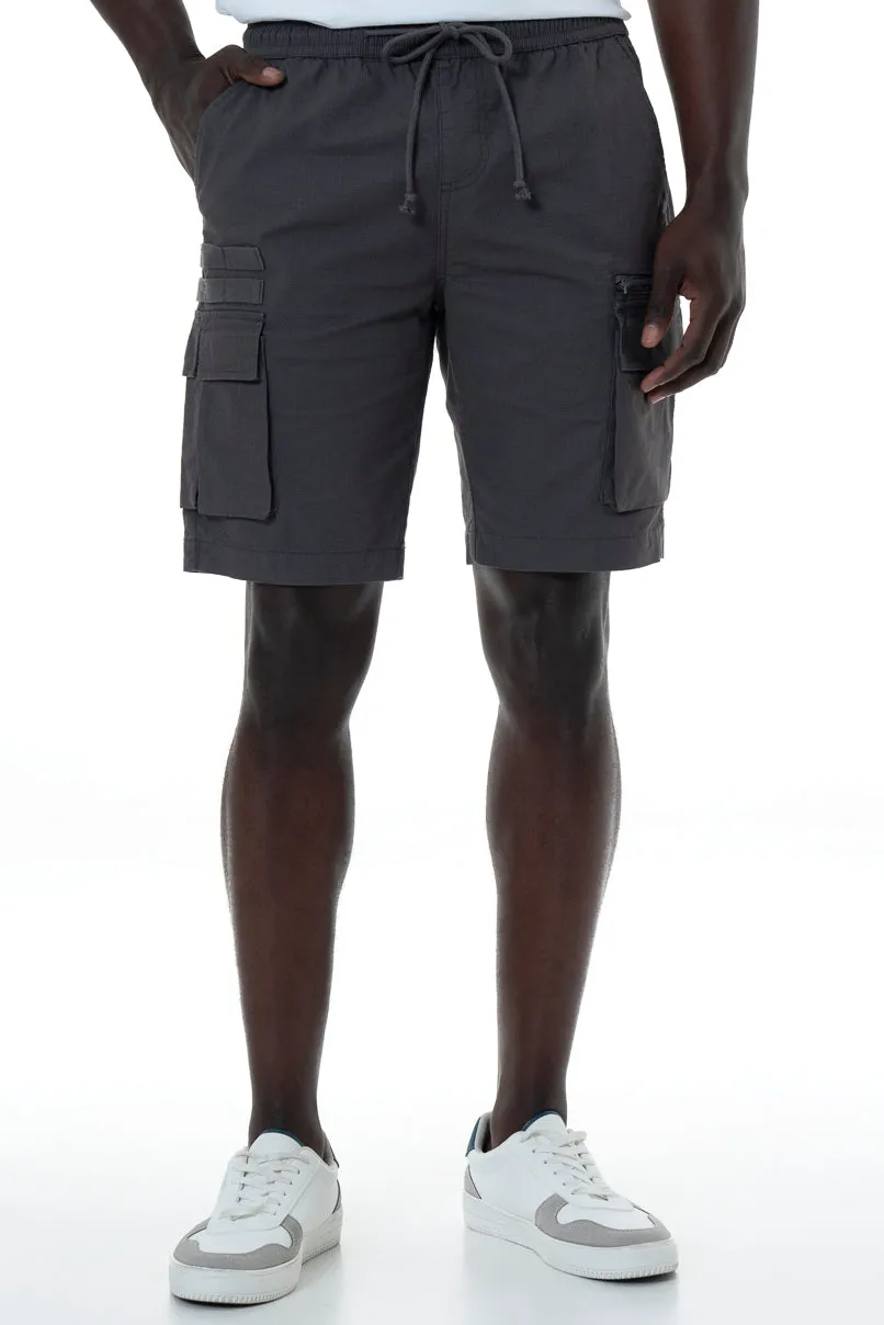 Cargo Shorts _ 152642 _ Charcoal