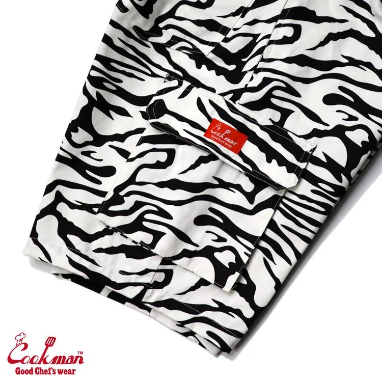 Cookman Chef Short Pants Cargo - Zebra