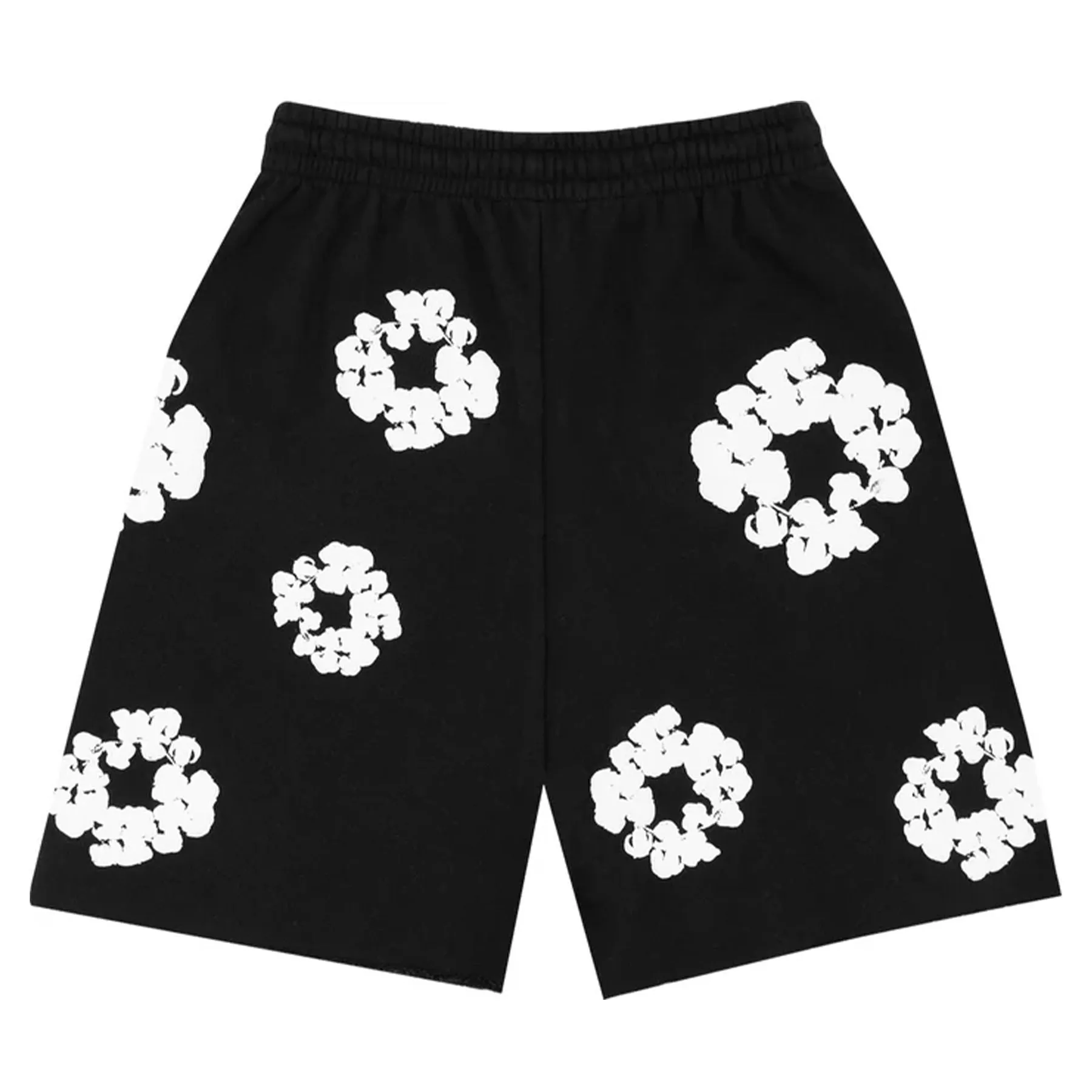 Denim Tears The Cotton Wreath Shorts 'Black'