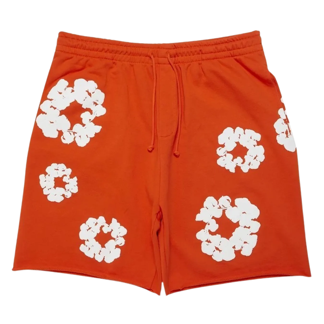 Denim Tears The Cotton Wreath Shorts 'Orange'