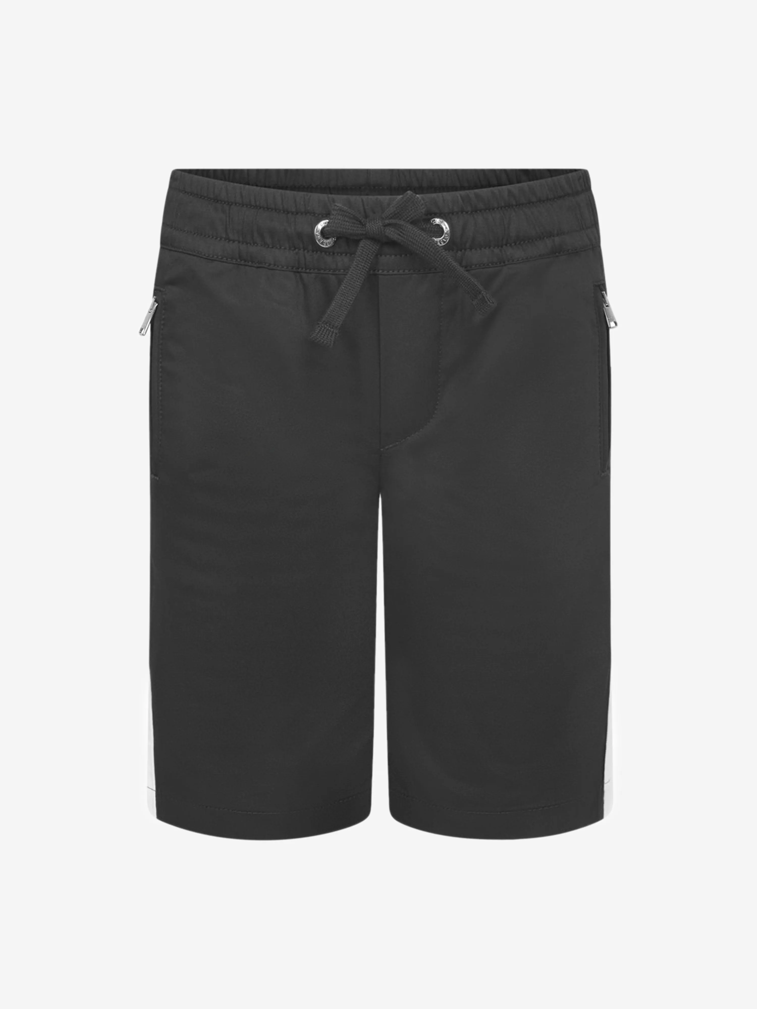 Dolce & Gabbana Boys Shorts - Black Cotton Bermuda Shorts