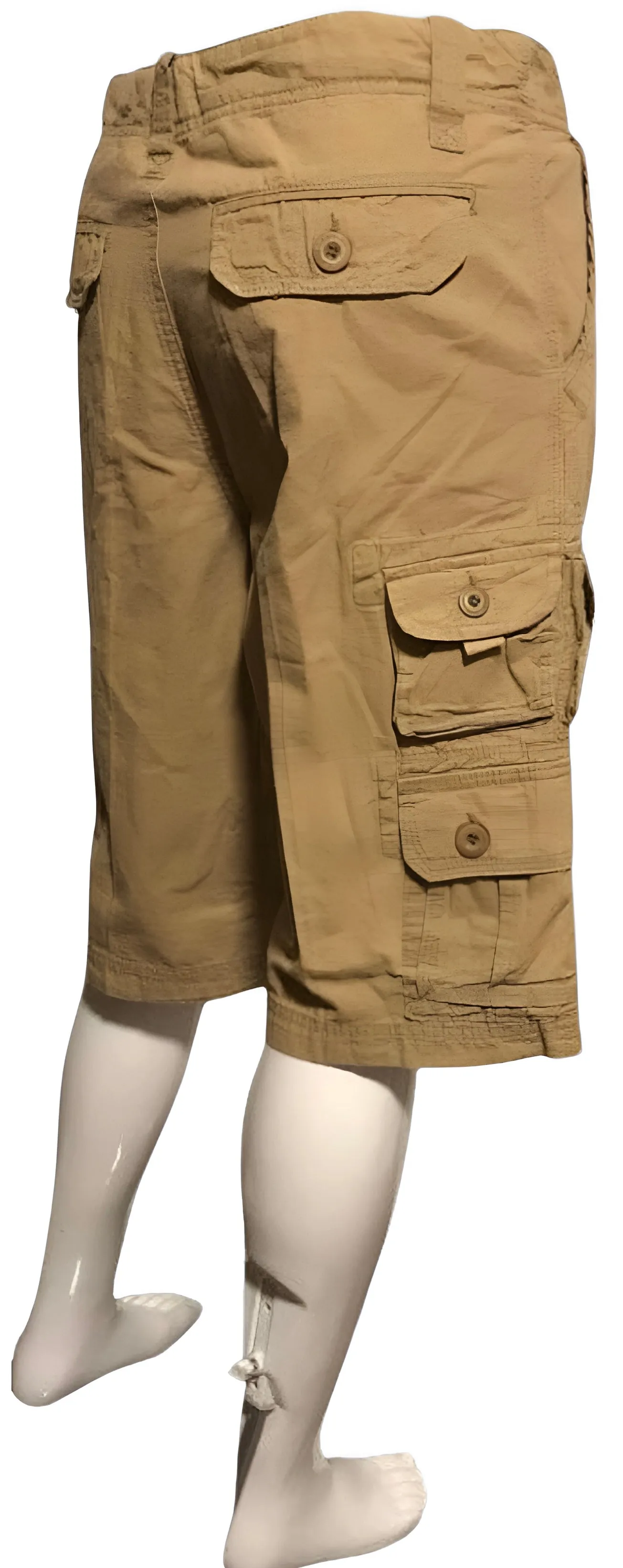 ^ECKO UNLIMITED^ (SAND) CARGO SHORTS (WAIST 32”)