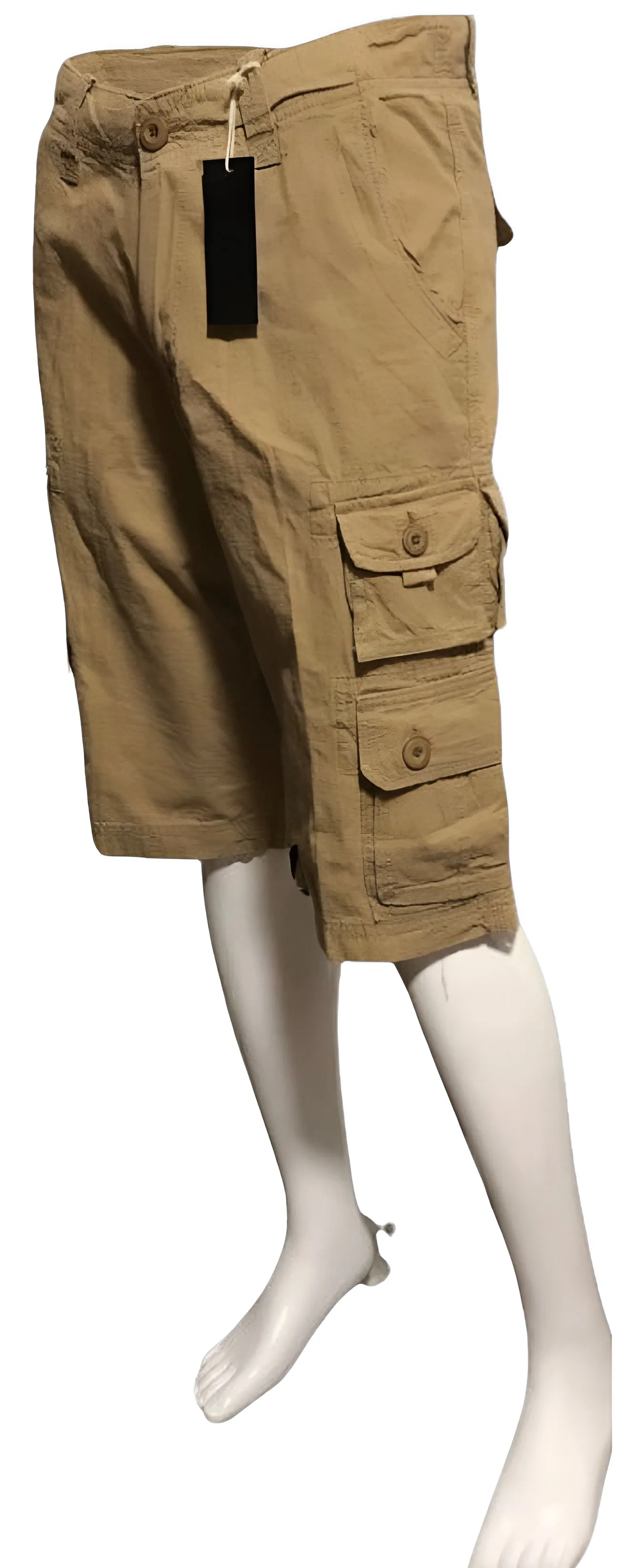 ^ECKO UNLIMITED^ (SAND) CARGO SHORTS (WAIST 32”)