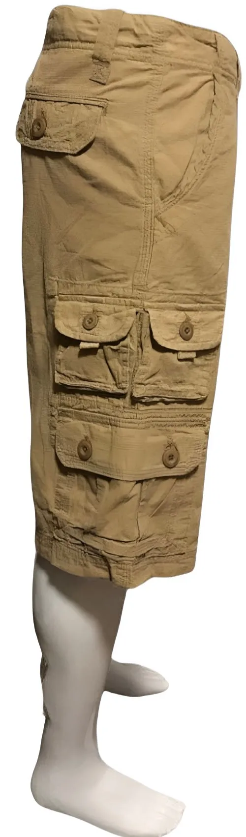 ^ECKO UNLIMITED^ (SAND) CARGO SHORTS (WAIST 32”)