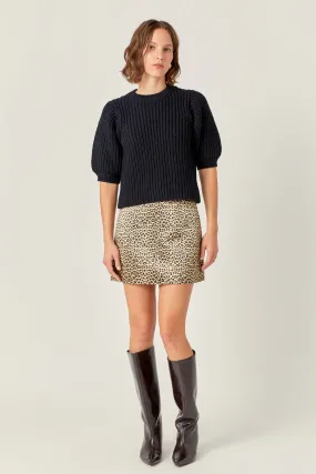 English Factory - Leopard Mini Skirt