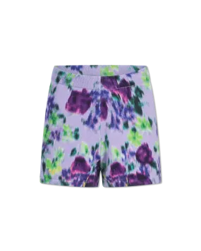 Floral Printed Mini Shorts