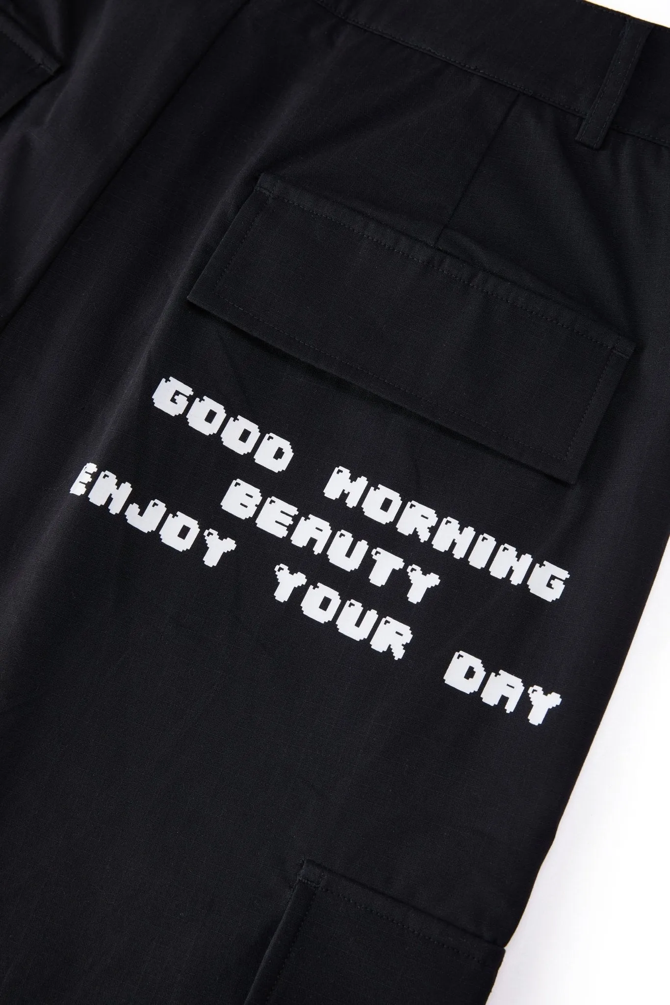 GOOD MORNING BEAUTY SHORTS BLACK