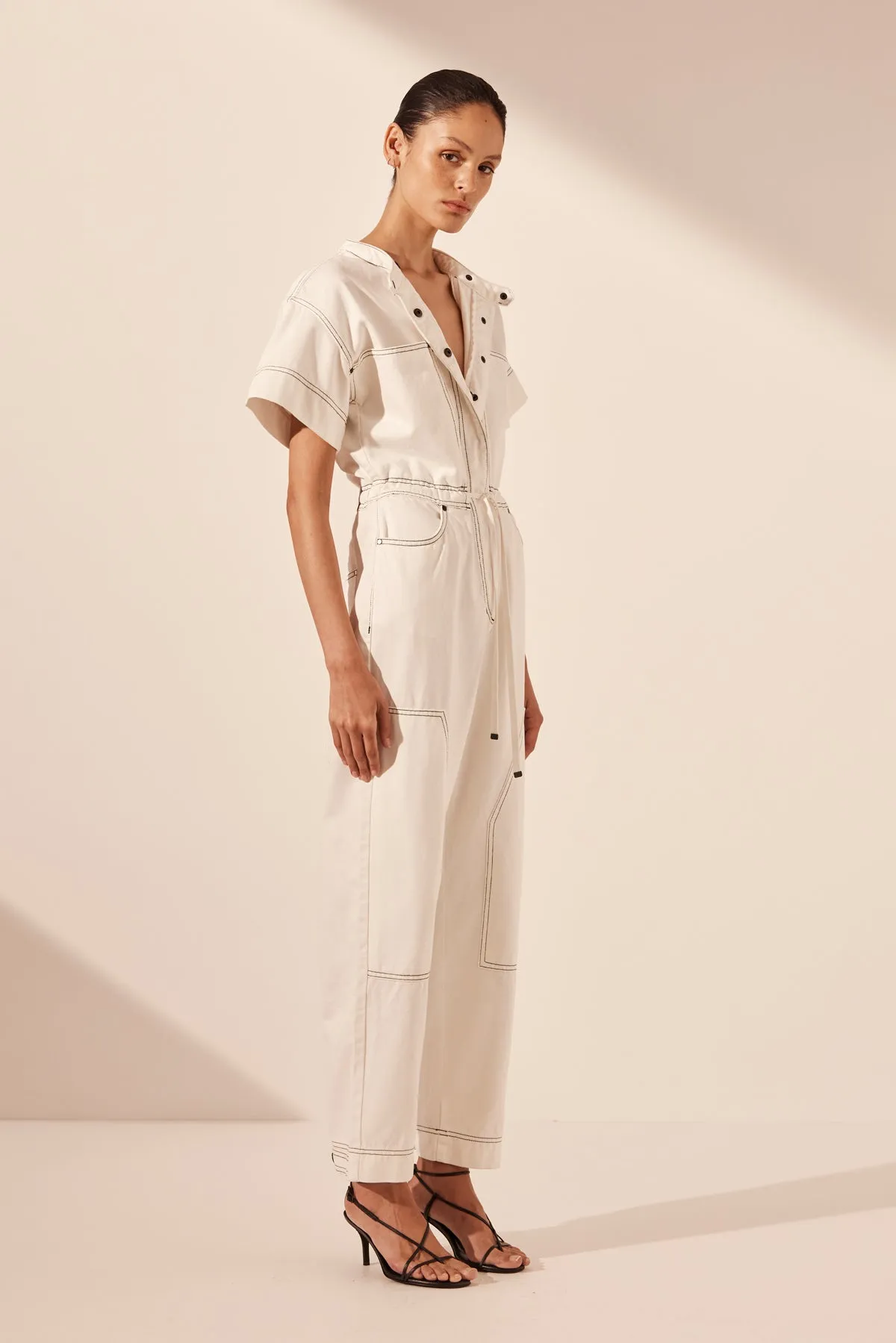 HANA SHORT SLEEVE BOILER SUIT