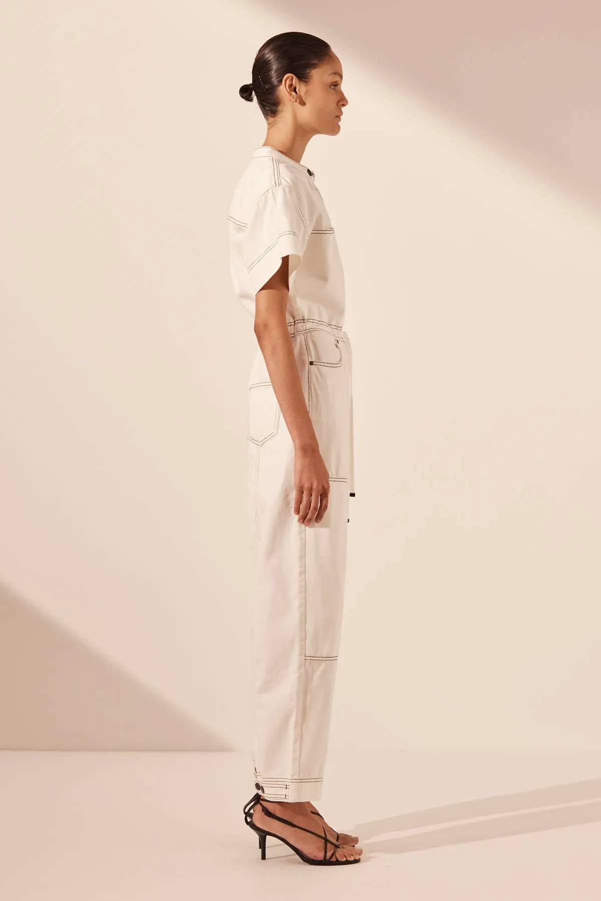 HANA SHORT SLEEVE BOILER SUIT