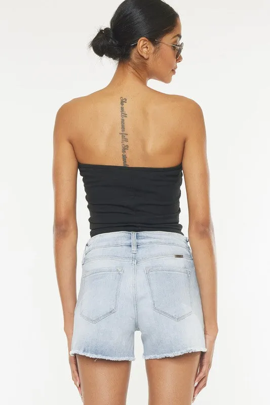 Hazel High Rise Denim Short