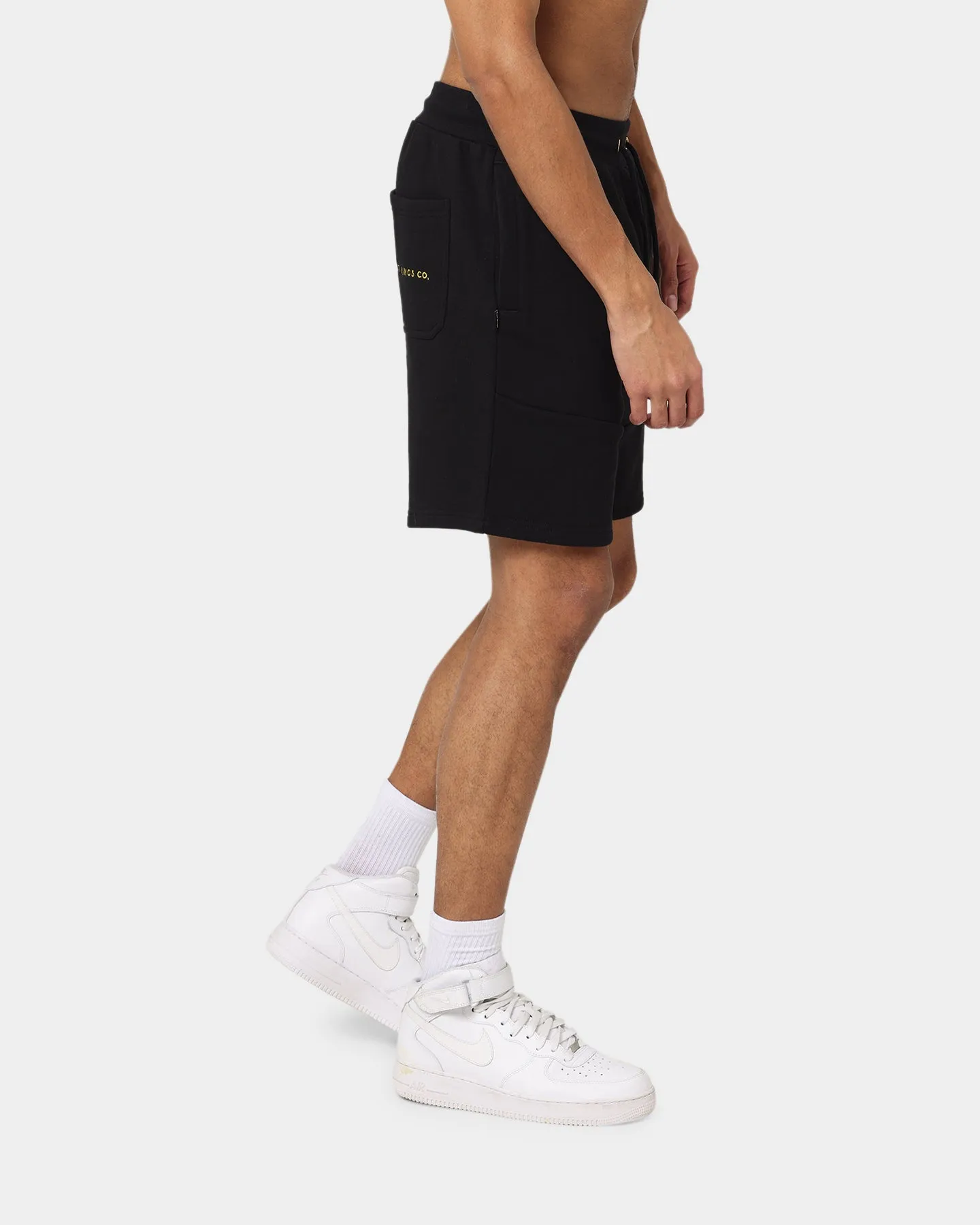 Last Kings Cargo Sweat Shorts Black