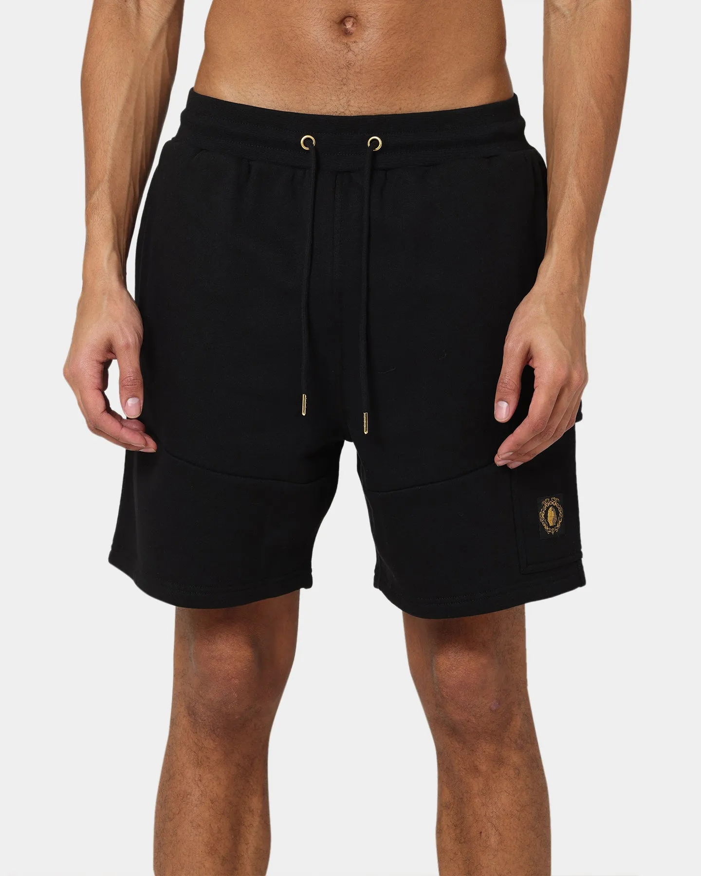 Last Kings Cargo Sweat Shorts Black