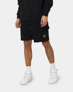 Last Kings Cargo Sweat Shorts Black