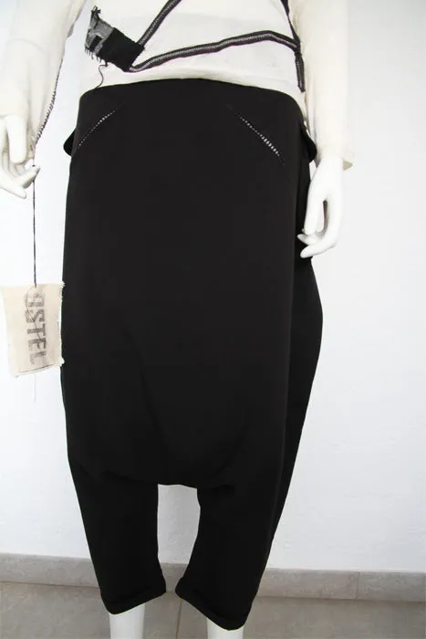 Pants Unisex Cecil black viscosa