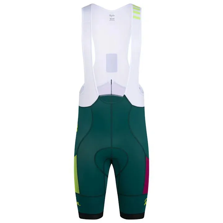 RAPHA X AMANI Pro Team Training Cargo Bib Shorts - SMO/Teal