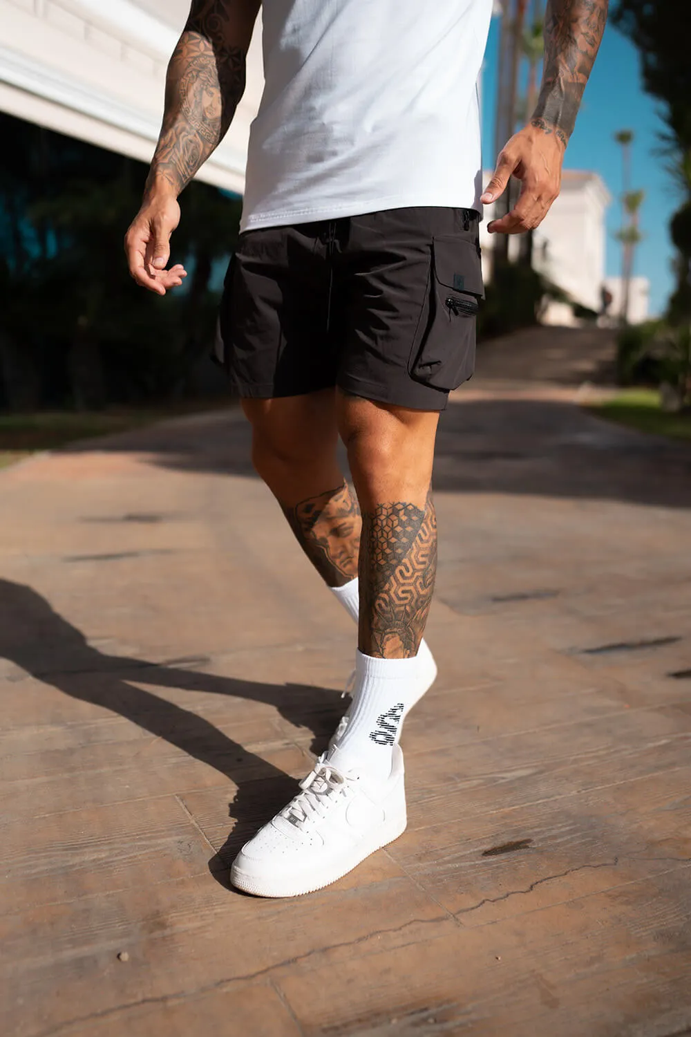 Raptor Cargo Shorts - Charcoal