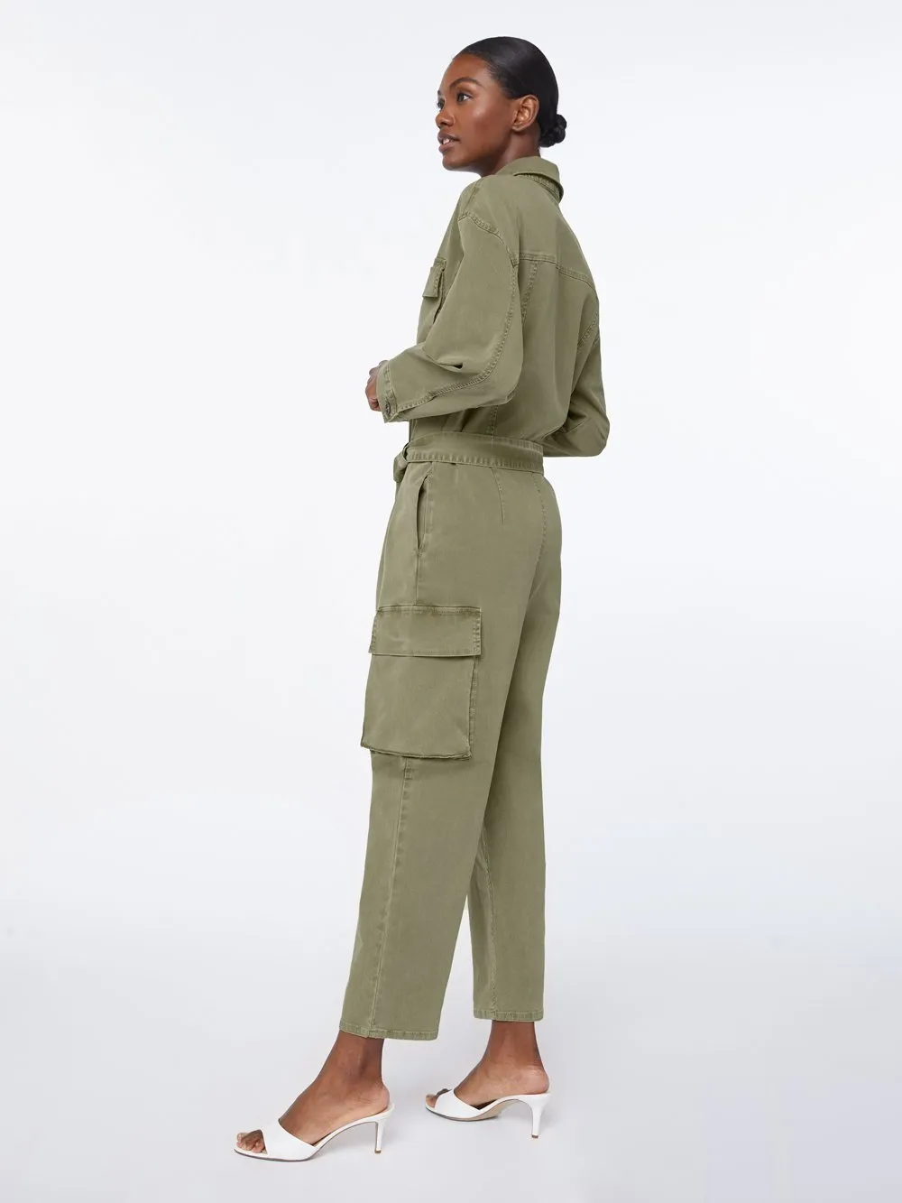 Safari Boiler Jumpsuit -- Washed O/D