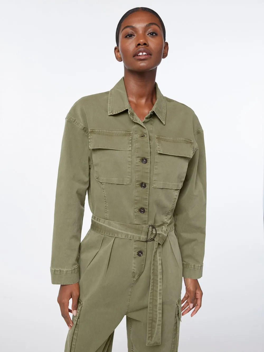 Safari Boiler Jumpsuit -- Washed O/D