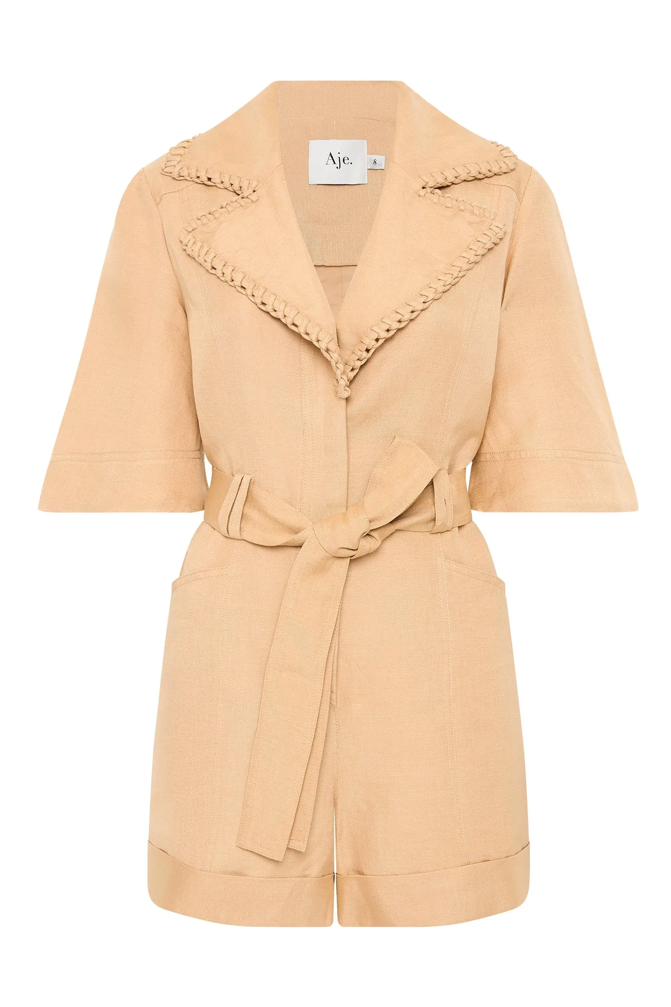 Tactile Whipstitch Playsuit