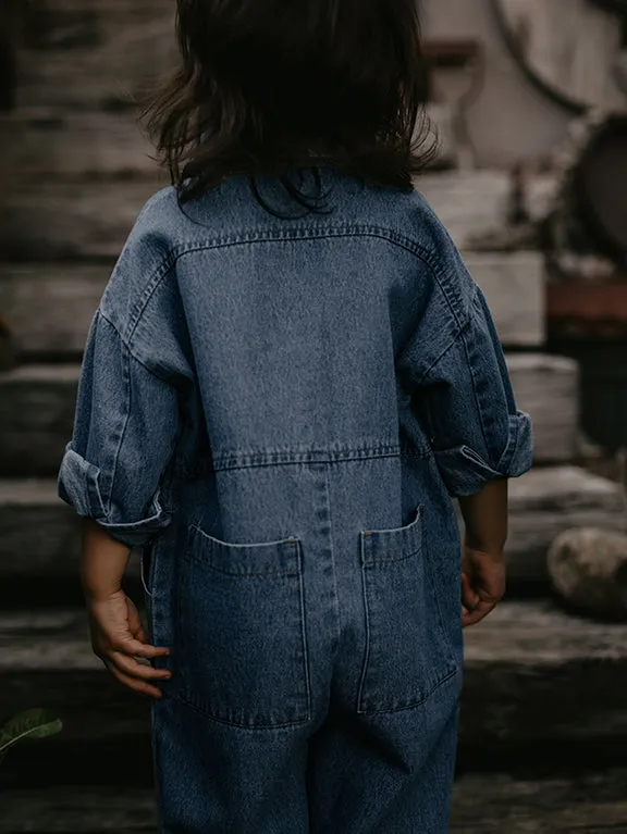 The Denim Boiler Suit