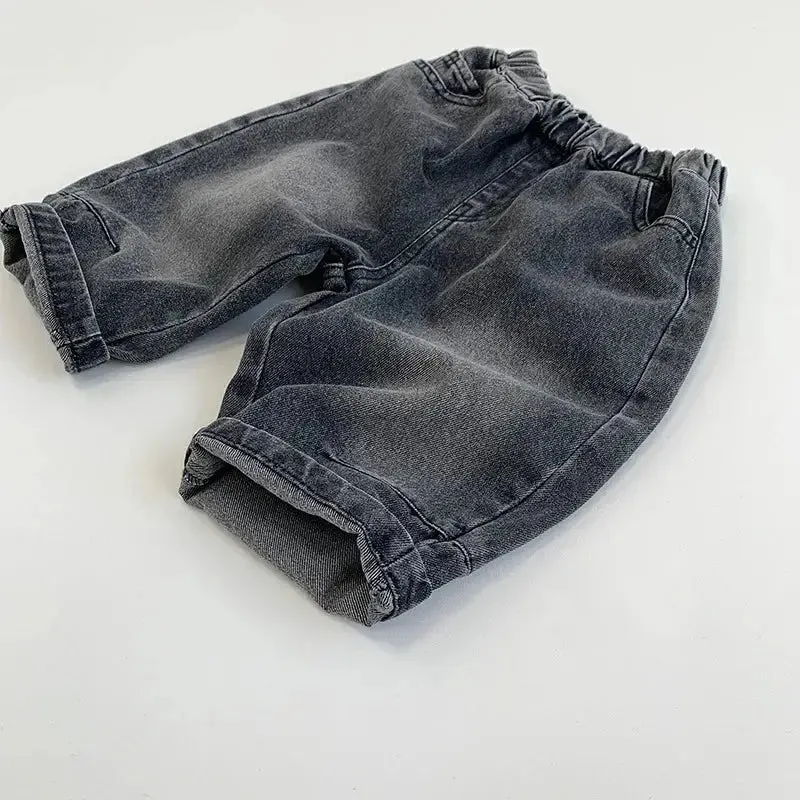 Vintage Denim Harem Pants