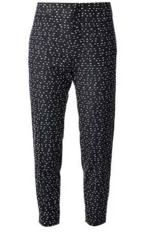 Wool Blend Pattern Trousers