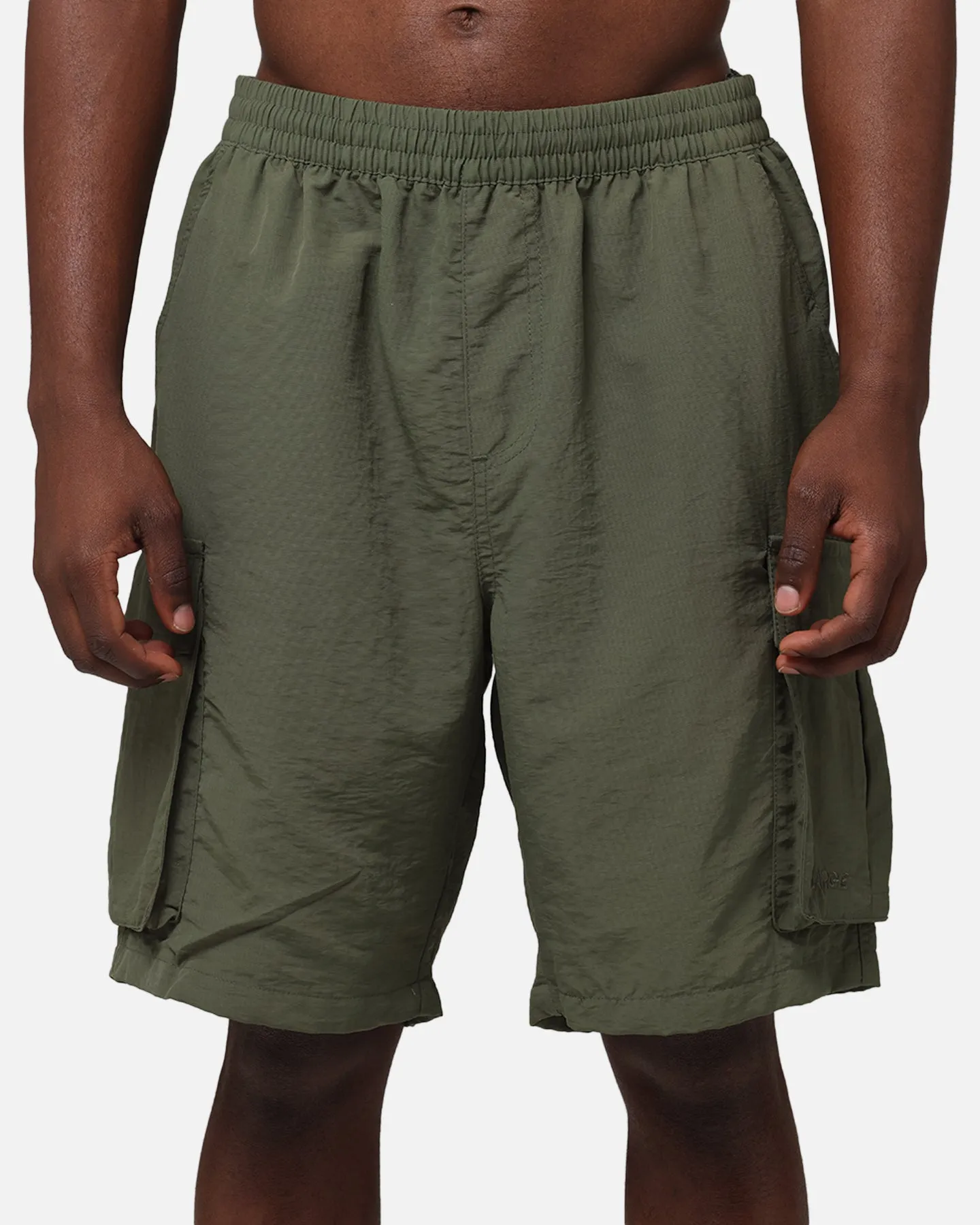 X-Large 91 Nylon Cargo Shorts Military