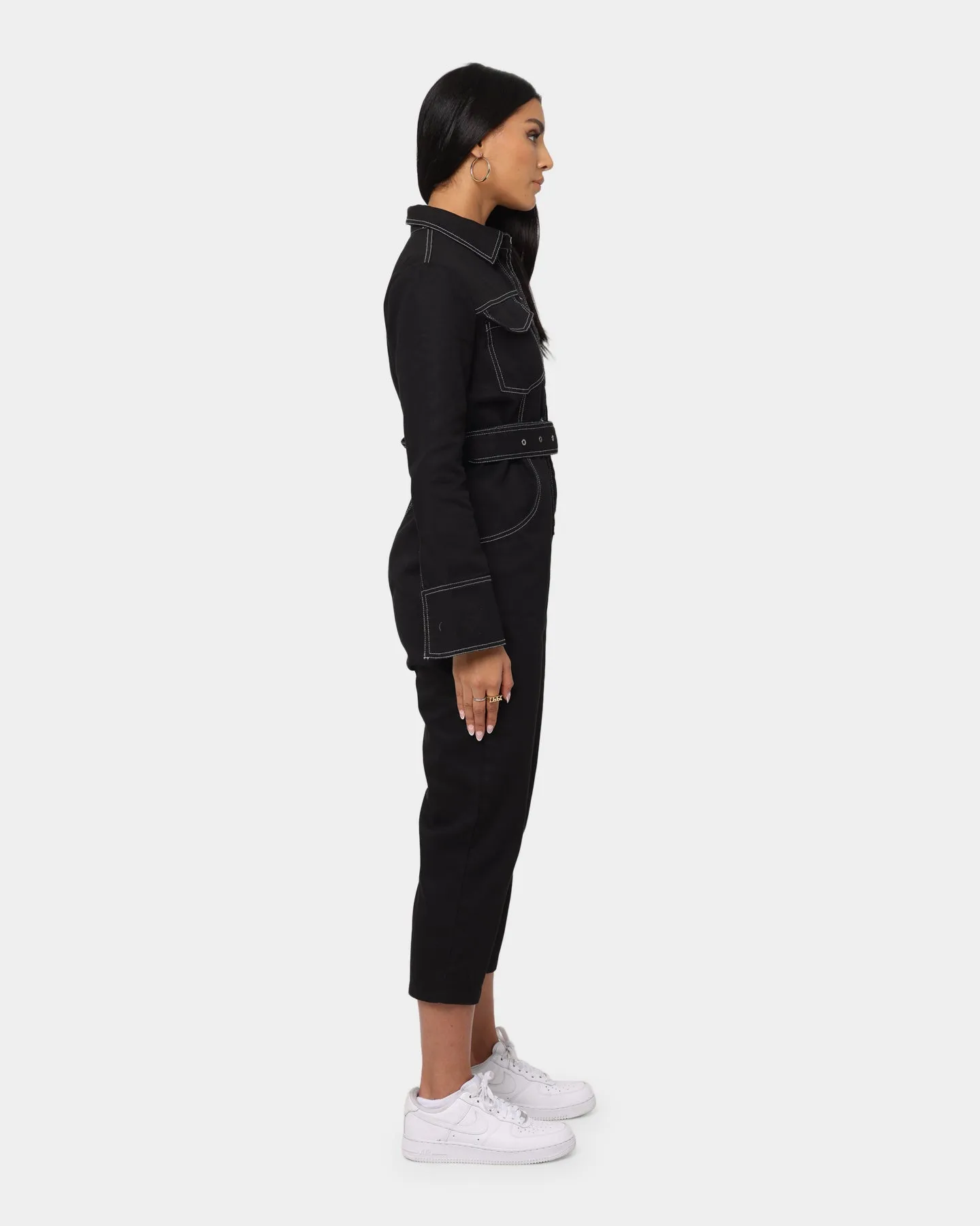 XXIII Women's SZA Denim Boiler Black