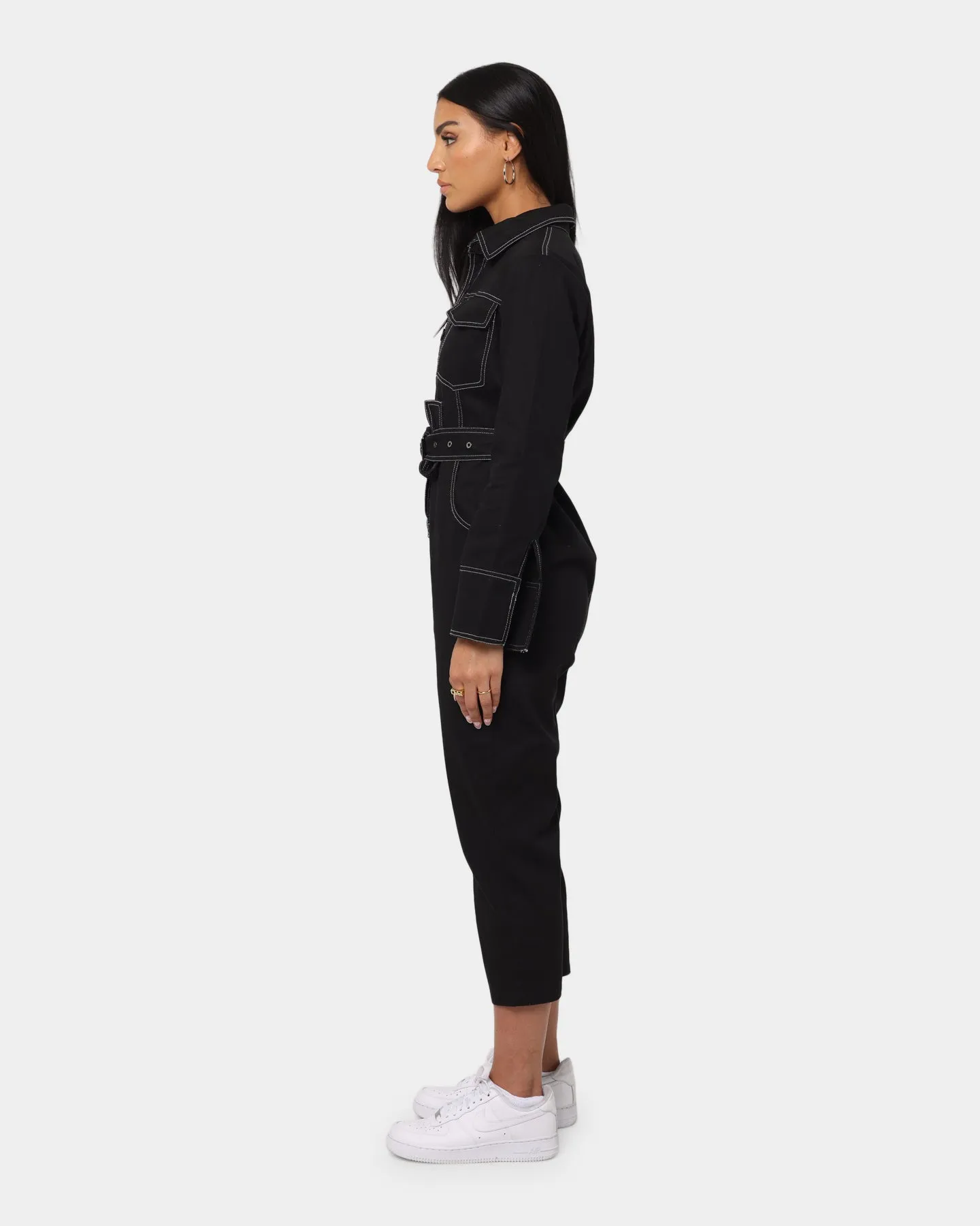 XXIII Women's SZA Denim Boiler Black